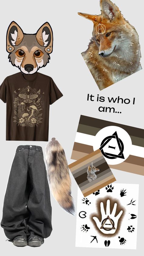 Outfit idea for coyote therians! <33 Coyote Therian Outfit, Coyote Colors, Therian Outfit Ideas, Mha Shoes, Therian Coyote, Therian Outfits, Coyote Therian, Therian Ideas, Style 2025