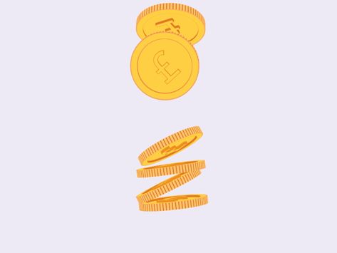 Money Motion, Coin Animation, Coin Illustration, Money Animation, Money Icons, Free Green Screen, Coin Design, Motion Graphics Inspiration, Motion Graphics Design