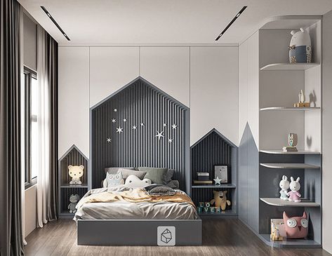 Modern Kids Rooms, Modern Children Bedroom, Bedroom Wardrobe Design Ideas, Modern Boys Rooms, Modern Childrens Room, Modern Kids Room Design, Kids Room Design Boys, Wardrobe Design Ideas, Luxury Living Room Inspiration