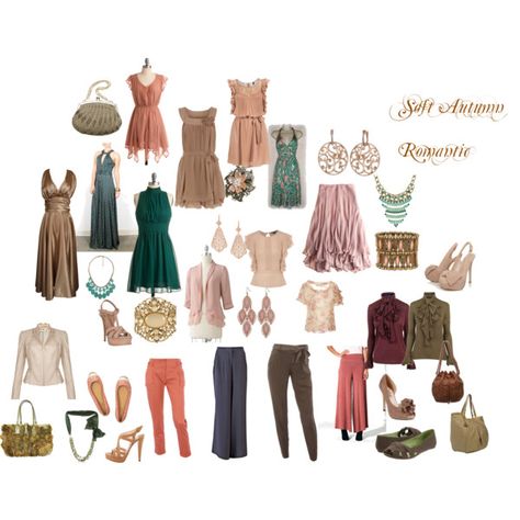 Soft Autumn Romantic by keylarion on Polyvore featuring Issa, Dorothy Perkins, Ichi, Cloud Nine, Ralph Lauren Blue Label, Biba, Marni, Alice by Temperley, Lauren Conrad and Calypso St. Barth True Autumn Romantic Style, Soft Autumn Romantic Kibbe, Kibbe Romantic Capsule Wardrobe, Soft Autumn Romantic Style, Soft Autumn Romantic, Romantic Soft Summer, Soft Autumn Summer Outfits, Soft Autumn Outfits Capsule Wardrobe, Soft Autumn Capsule Wardrobe