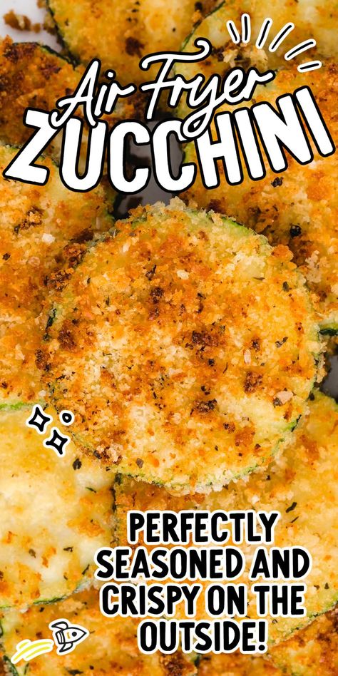 This easy air fryer zucchini recipe is so crispy and delicious you won’t be able to stop yourself from having just one more. Fried Zucchini Air Fryer, Air Fryer Xl Recipes, Air Fried Zucchini, Fried Zucchini Recipes, Air Fryer Recipes Keto, Best Zucchini Recipes, Air Fryer Zucchini, Zucchini Recipes Healthy, Easy Zucchini Recipes