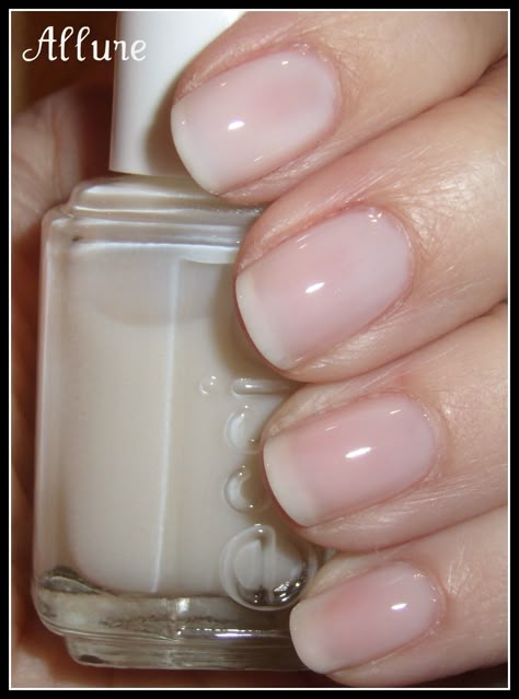 Essie Allure, Sheer Nail Polish, Sheer Nails, Essie Nail Colors, Braut Make-up, Essie Nail Polish, Essie Nail, Skin Products, Nail Polish Colors