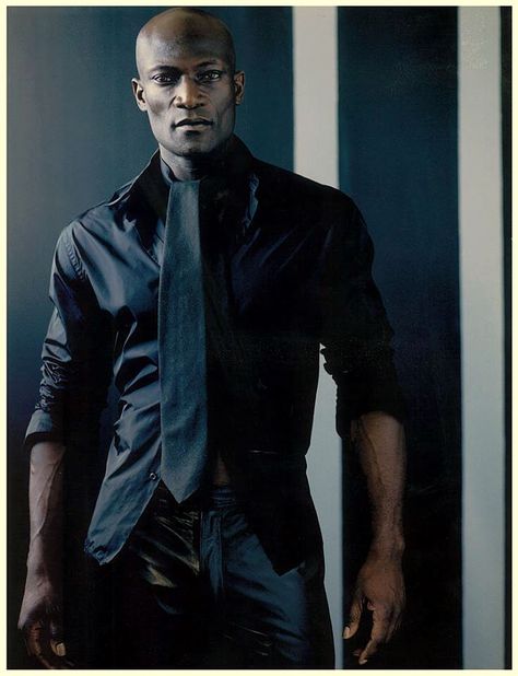 Peter Mensah .. Oenomaus! Peter Mensah, Tight Long Sleeve Dress, Black Actors, Black Hollywood, Aesthetic People, African Men, British Actors, Actor Model, Most Beautiful Man