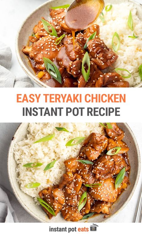 Instant Pot Teriyaki Chicken, Best Pressure Cooker Recipes, Teriyaki Chicken Crock Pot, Slow Cooker Teriyaki Chicken, Easy Teriyaki Chicken, Teriyaki Recipe, Slow Cooker Teriyaki, Best Pressure Cooker, Chicken Teriyaki Recipe