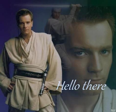 Obi One, General Kenobi, Star Wars Obi Wan, I Love Cinema, Ewan Mcgregor, Graduation Photo, Obi Wan Kenobi, Star Wars Humor, Star Wars Memes