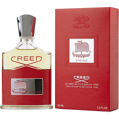 Creed Viking Eau De Parfum for Men by Creed | FragranceNet.com® Creed Viking, Creed Cologne, Creed Fragrance, Expensive Perfume, Confusing Words, Sicilian Lemon, Niche Perfume, Best Fragrances, Fragrance Spray