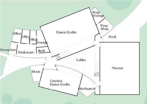 cd758e8f59dfdf06a852adad277986ca Dance Studio Architecture, Dance Studio Floor Plans, Dance Studio Layout, Dance Architecture, Dance Studio Floor, Dancing Studio, Music Studio Design, Plan Studio, Dance Studio Design