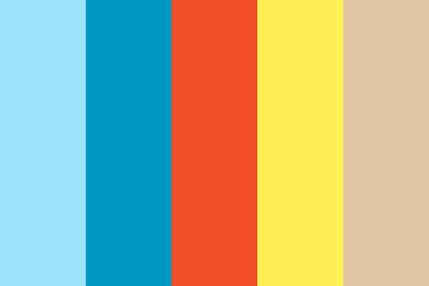 Color Palette Codes, Wes Anderson Color, Wes Anderson Color Palette, Life Aquatic, Wes Anderson, Thumbs Up, Color Palette, Created By, Writing