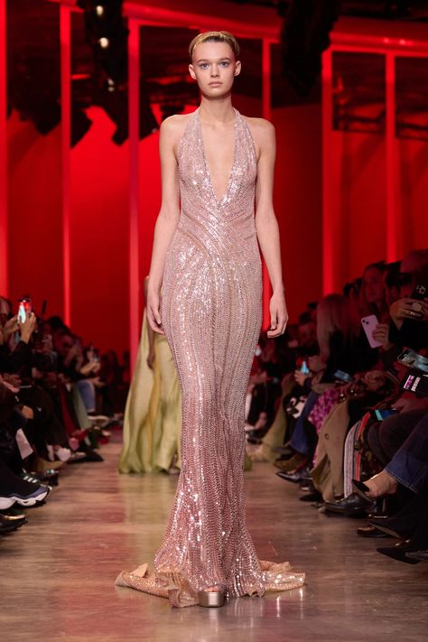 Elie Saab Spring 2024 Couture Collection | Vogue Elie Saab 2024, Elie Saab Fall 2024, Ellie Saab Couture, Elie Saab Couture 2024, Elie Saab Pink, Ellie Saab Couture 2024, Elie Saab Pink Gown, Ellie Saab, Elie Saab Spring