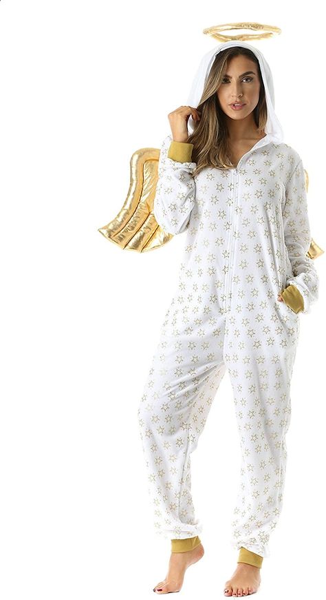 These Cute Onesies For Adults Are the Ideal One-and-Done Halloween Costume Onesie For Women, Santa Onesie, Womens Onesie, Xmas Pajamas, Christmas Onesie, Womens Pajamas, Women Jumpsuit, Onesie Pajamas, One Piece Pajamas