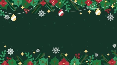 Christmas Power Point, Landscape Desktop Wallpaper, Free Christmas Desktop Wallpaper, Christmas Background Desktop, Desktop Wallpaper Template, Landscape Desktop, Google Wallpaper, Vtuber Background, Flat Christmas Tree