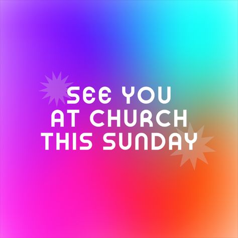 Sunday Themes Social Media, Sunday Service Graphic Design, Sunday Service Poster Design, See You At Church Tomorrow, Sunday Service Poster, Social Media Posts For Churches, Sunday Worship Service, Tomorrow Quotes, Church Media Graphics