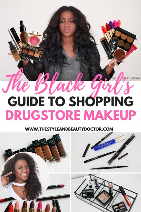 Drugstore Makeup For Black Women, Doctor Makeup, Glowy Skincare, Beauty Doctor, Black Doctor, Dry Skincare, African American Makeup, Black Stuff, Skincare 101