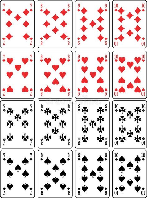 Playing Cards Illustration, Cards Illustration, Hands Icon, Poker Set, Vintage Playing Cards, Heart Face, Poker Cards, Heart Art, Flower Heart