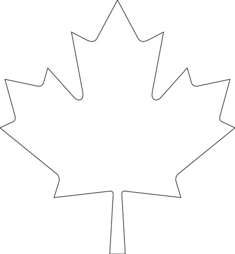 Downloadable maple leaf template for your Canada Day crafts | Canadian Living Canadian Crafts For Kids, Canada Day Crafts For Kids, Canada Crafts For Kids, Canada Day Decorations, Canada Day Activities, Canada Crafts, Maple Leaf Template, Canada For Kids, Canada Decor