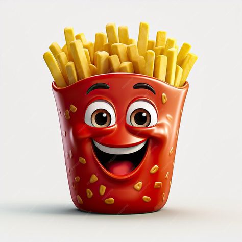 Premium AI Image | french fries 3d icon transparent background French Fries Images, Icon Transparent Background, Icon Transparent, Cartoon Food, 3d Icons, French Fries, Brand Packaging, Image Hd, Transparent Background