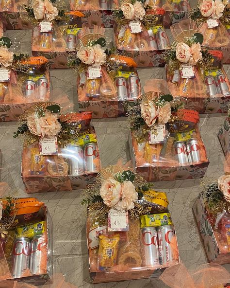 Welcoming guests in style with our vibrant peach-themed hardboard room hampers by Humsa! ✨ Filled with delightful snacks and refreshing beverages, these luxurious hampers are designed to make every stay unforgettable. Thoughtfully curated and elegantly packaged for a touch of indulgence. #HumsaCreations #LuxuryHampers #PeachPerfection #GuestGifting #RoomHampers #ElegantDetails #SnacksAndSips #GiftingWithStyle Room Hampers, Refreshing Beverages, Luxury Hampers, Mother's Day Bouquet, Guest Gifts, H Style, Refreshing Drinks, Decor Diy, In Style