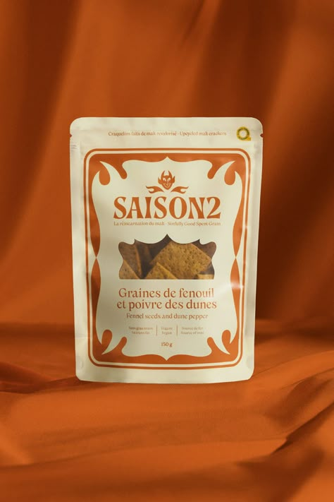 Saison 2 – Packaging Of The World Fall Packaging Design, Packaging Of The World, Orange Packaging Design, Culinary Branding, Luxury Food Packaging, Premium Food Packaging, Snack Branding, Orange Graphic Design, Orange Packaging