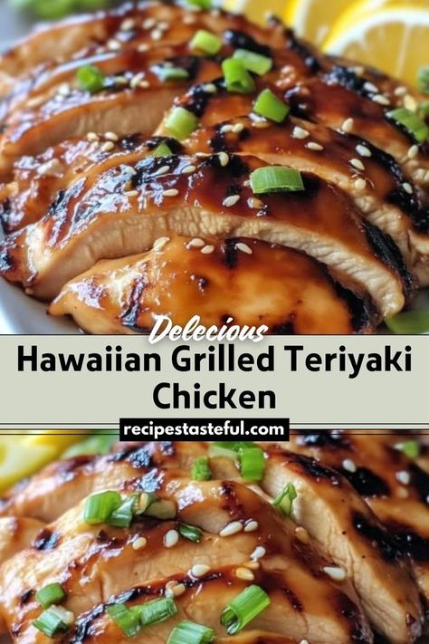 A deliciously flavorful dish featuring tender chicken thighs marinated in a sweet and savory teriyaki sauce, grilled to perfection. Ideal for summer barbecues or weeknight meals. Chicken Thigh Teriyaki, Chicken Over Rice, Grilled Teriyaki Chicken, Barbecue Chicken, Tender Chicken, Chicken Marinades, Teriyaki Sauce, Teriyaki Chicken, Gluten Free Chicken