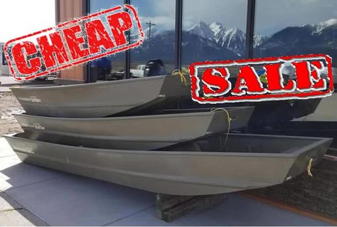 Jon Boat Build, Jon Boats For Sale, Jon Boat Trailer, Flat Bottom Jon Boat, Jon Boat Project, Small Boats For Sale, Aluminum Jon Boats, Jon Boat Modifications, Shallow Water Boats