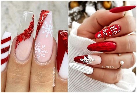 idées déco ongles manucure noël nail art facile hiver French Manicure Gel Nails, Nail Stamp Kit, Nail Art Noel, Gel French Manicure, Nail Effects, Nail Art Gel, Lines On Nails, Uv Gel Nail Polish, Striped Nails