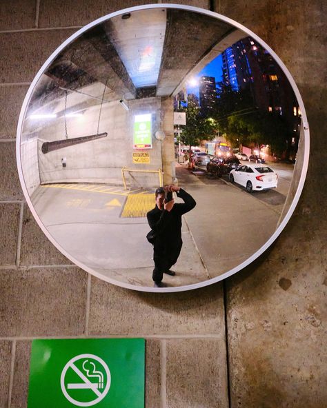 Fisheye mirror selfie in First Hill. Seattle. May 2024. @fujifilmx_us #xpro3 Fisheye Mirror, May 2024, Seattle, Mirror Selfie, Interior Design, Mirror, Quick Saves, Design