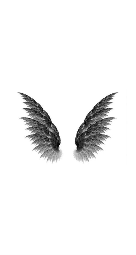 Angel Wings Wallpaper, Pencil Drawing Pictures, Stussy Wallpaper, Angel Wings Drawing, Grey Wallpaper Iphone, Wings Wallpaper, Nordic Tattoo, Scary Wallpaper, Angel Wallpaper