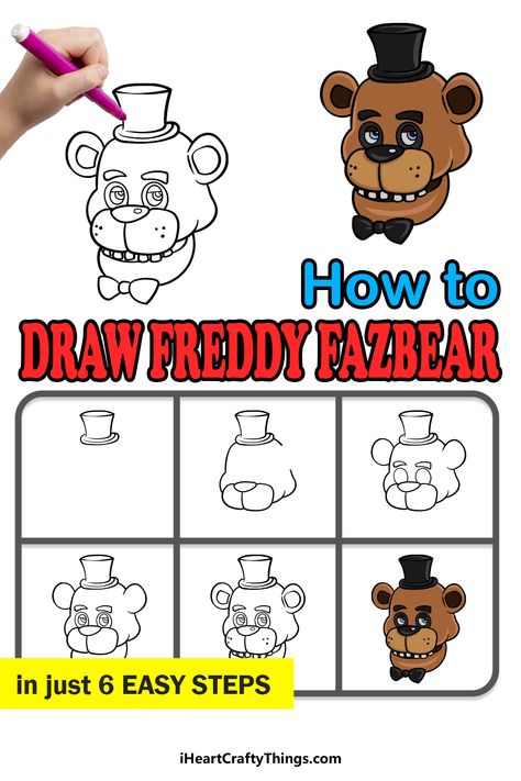 Ancient Rome Projects, Scaring People, Drawing Characters, Horror Games, Freddy Fazbear, Drawing Lessons, Step By Step Guide, Ancient Rome, Doodle Drawings