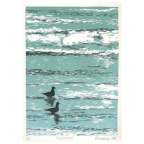 Reduction Lino Print, Reduction Print, Linocut Ideas, Woodcut Prints, Relief Printmaking, Linocut Printmaking, Lino Art, Lino Cuts, Lino Printing