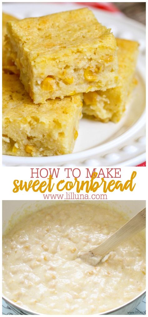 Sweet Cornbread With Cream Corn, Sweet Cornbread With Corn, Sweet Cornbread Recipe Jiffy With Corn, Founding Farmers Cornbread Recipe, Sweet Corn Cornbread Recipe, Creamed Cornbread Recipe, Sweet Cornbread Recipe With Corn, Sweet Corn Cornbread, Cornbread Recipe With Creamed Corn And Sour Cream