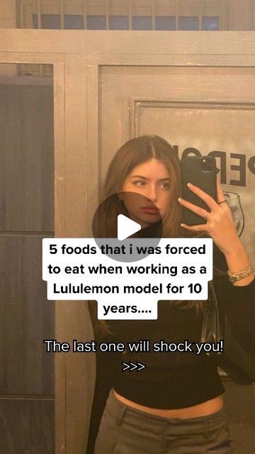 Skincare | K-Beauty| glow on Instagram: "Curious about the strict diet of a Lululemon model?

For a decade, I had to stick to these 5 foods to maintain the perfect shape.

Watch the video to uncover the surprising foods and how they impacted my life.

#ModelDiet #Lululemon #FitnessSecrets #healthyeating" How To Style Lululemon Define Jacket, Model Diets, Lululemon Scuba Outfit, Lululemon Model, Model Diet, Strict Diet, Lululemon Define Jacket, K Beauty, New Recipes