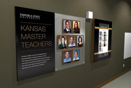 Appreciation Wall Ideas, Employee Recognition Wall, Interactive Kiosks, Conference Room Design, Teacher Awards, Donor Wall, Directional Signage, Teachers College, Wall Taps