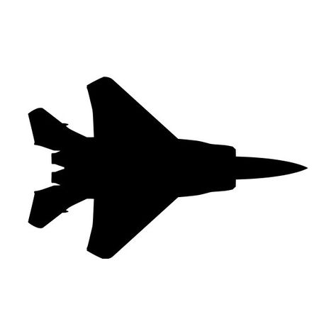 Air Force Plane Tattoo, Nicole Malachowski, Fighter Jet Tattoo, Jet Silhouette, Aircraft Tattoo, Military Silhouette, Plane Silhouette, Army Drawing, Plane Icon