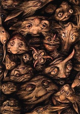 brian froud Brian Froud, Nature Spirits, The Dark Crystal, Mystical Creatures, Fairy Art, Fairy Land, Magical Creatures, Labyrinth, Fantasy Creatures