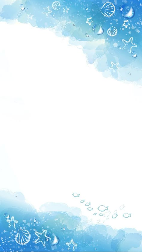 Blue Watercolor Background, Ocean Backgrounds, Blue Background Images, 수채화 그림, Poster Background Design, Pastel Background, Background Pictures, Blue Watercolor, Flower Backgrounds