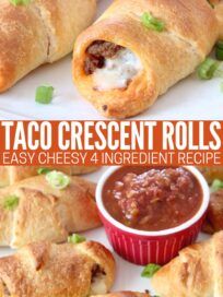 Taco Crescent Rolls, Beef And Cheddar, Best Egg Salad Recipe, Holiday Entertaining Food, Easy Taco Recipes, 4 Ingredient Recipes, Slow Cooker Tacos, Crescent Roll Recipes, Roll Recipes