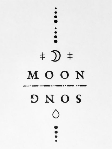 Moon Song Phoebe Bridgers Tattoo, Moon Song Tattoo, Song Tattoos, Moon Song, Tatting, Songs, Tattoos