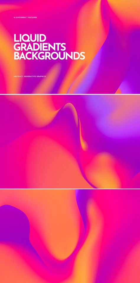 10 Liquid Gradients Backgrounds Liquid Gradient Background, Liquid Design Graphic, Liquid Graphic Design, Thermal Gradient, White Gradient Background, Liquid Gradient, Holographic Gradient, Liquid Texture, Graphic Design Style