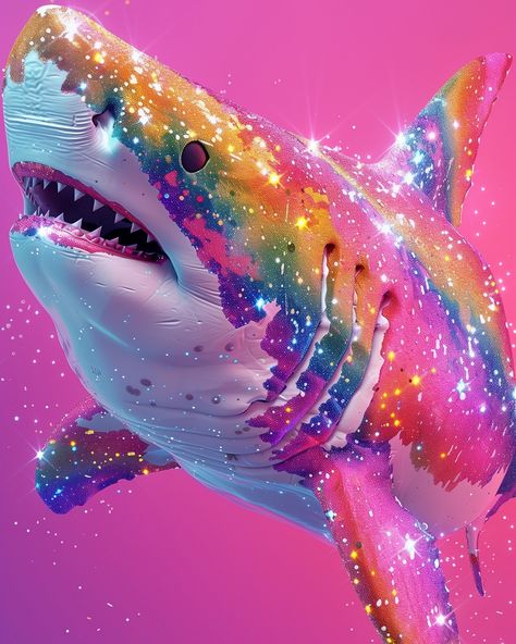 Lisa Frank Animals Part 3 <3 Lisa Frank Aesthetic Art, Lisa Frank Wedding, Lisa Frank Color Palette, Lisa Frank Art, Lisa Frank Aesthetic, Forensic Art, Pure Aesthetic, Shark Pictures, Mermaid Room