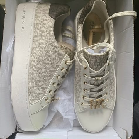 Michael Kors Womens Sneakers Sneakers Michael Kors, Mk Shoes Outfit, Michael Kors Shoes Women, Michael Kors Shoes Sneakers Outfits, Michael Kors Sneakers Outfit, Michael Kors Sneakers Women, Mk Sneakers, Mk Shoes, Michael Kors Shoes Sneakers