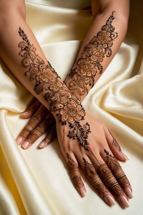 #hennadesign #hennatattoo #hennainspiration #hennalove #hennalife #hennapattern #hennalook #hennainspo #hennalovers #hennalove #hennalifestyle #hennalove #hennalove #hennalove #hennalove Elegant Henna Designs, Mehendi Shoot, Model Henna, Modern Mehndi Design, Indian Wedding Henna, Floral Mehndi Design, Hairstyles Juda, Floral Mehndi, Fantasy Accessories