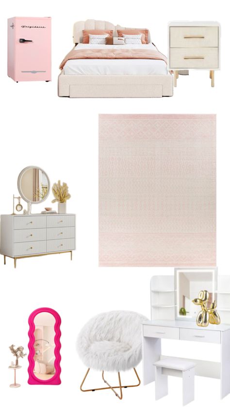 Preppy room Preppy Pink Bedroom, Pink Preppy Room, Preppy Bedrooms, Preppy Rooms, Prep Room, Preppy Bedroom, Preppy Room Decor, Preppy Room, Pink Bedroom