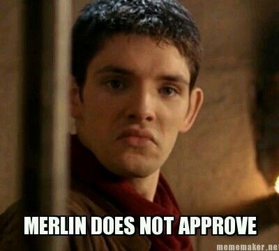 Merlin Memes, Merlin Funny, Media Consumption, Merlin Show, Merlin Colin Morgan, Merlin Bbc, Merlin Fandom, Bbc Merlin, Meme Maker