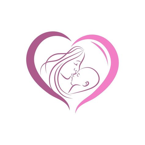 mothers love. moms and baby logo designs icon Baby Logo Design, Baby Spa, Pregnancy Art, Mothers Heart, Baby Logo, Care Logo, Spa Design, Love Shape, Buddha Image