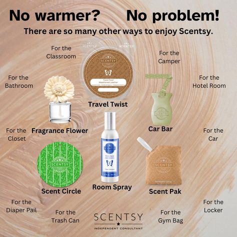 Enjoy your favorite fragrance in a variety of ways at home or on the go. Scent Pak - Room Spray - Scent Circle - Car Bar - Travel Twist - Fragrance Flower To check the full line of Scentsy Unplugged and place an order, use the following link, which will take you to our website. Please remember to select the open/active "Goodbye Winter / Hello Spring" party from the drop-down when ordering. https://tinyurl.com/Unplugged-MEBandGEO #scentsy #scentsyproducts #scentsyroomspray #scentsygift #sc... Scentsy Unplugged, Goodbye Winter Hello Spring, Scentsy Scent Pak, Goodbye Winter, Car Bar, Scentsy Consultant Ideas, Scentsy Party, Scentsy Scent, Portable Home