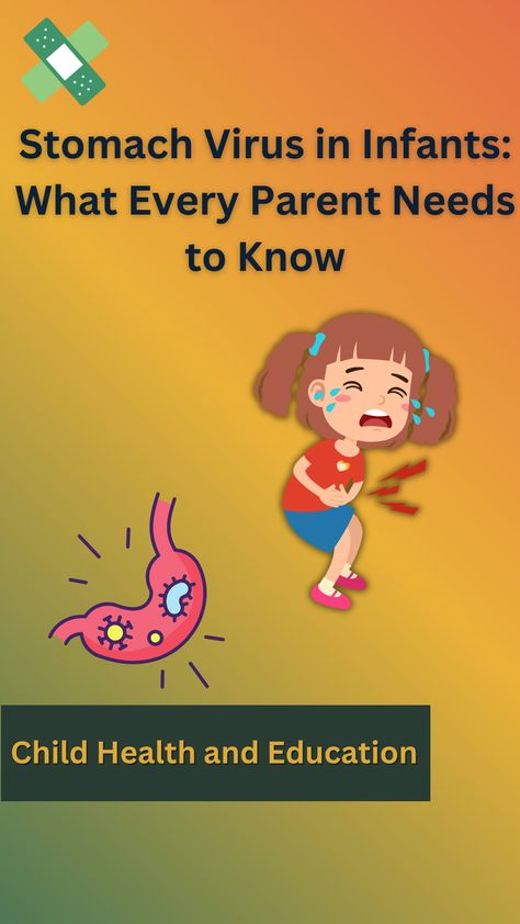 A stomach virus, commonly called the "stomach flu," is an infection that affects the digestive system. These infections can be particularly uncomfortable for infants. Read more : https://rfr.bz/p7f7k5i #stomachvirusininfants #stomachbugininfants #infantstomachbugsymptoms #infantstomachflutreatment Stomach Infection Remedies, Stomach Virus, Stomach Bug, Child Health, The Digestive System, Women Health Care, Stomach Issues, Baby Basics, Passion For Life