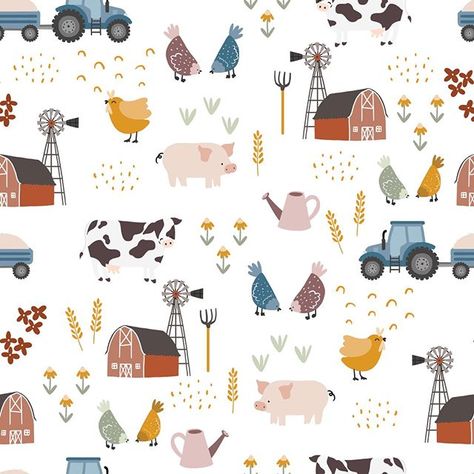 Illustrator & Patterndesigner (@muchable.nl) • Instagram-foto's en -video's Painted Tote, Paper Craft Diy Projects, Farm Theme, Cute Clipart, Kids Clipart, You Want Me, Art Challenge, Pattern Illustration, My Design