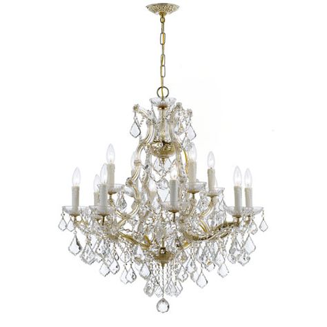 Maria Theresa Gold 12-Light Chandelier History Knowledge, Maria Theresa Chandelier, Crystorama Lighting, Classic Chandeliers, Hanging Crystal, Maria Theresa, Classic Chandelier, Crystal Chandelier Lighting, Chrome Chandeliers