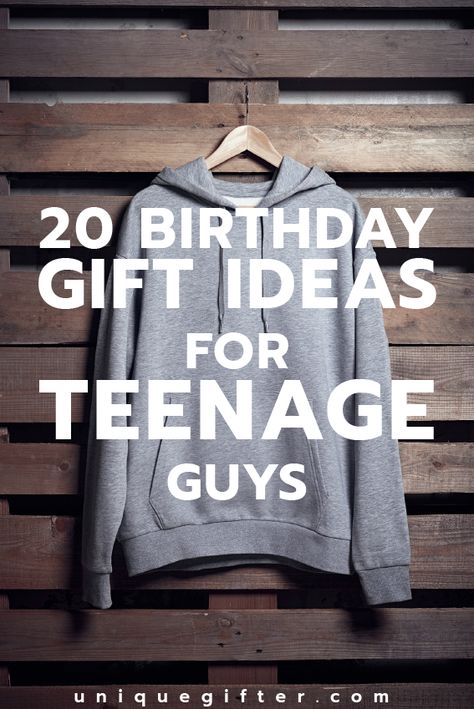 Cool Birthday Gift Ideas for Teenage Guys | Teen gifts | High School Presents | Gifts for Teenagers | Boy Gifts | Male Gifts | Gifts for Dudes Gifts For Teenage Guys, Birthday Presents For Boys, Male Gifts, Gifts For Teenagers, 20th Birthday Gift, Teen Gifts, Birthday Presents For Girls, Teenage Guys, Presents For Boys