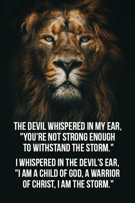 Lion Quotes, Christian Gifts For Women, Inspiration Quote, The Warrior, Quote Wall Art, Lion Of Judah, Motivational Gifts, Spiritual Warfare, Christian Quotes Inspirational